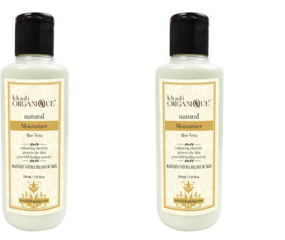 

Khadi organique 'Khadi organique Aloevera Moisturizer( pack of 2)(420 ml)