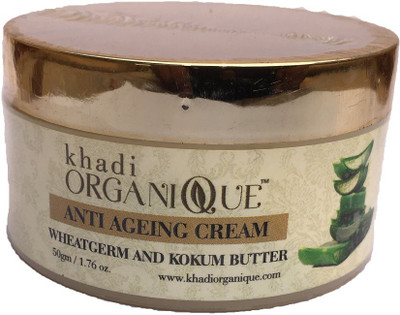 

Khadi Organique Anti ageing cream(wheatgerm and kokum butter) 50 gm pack of 1(50 g)