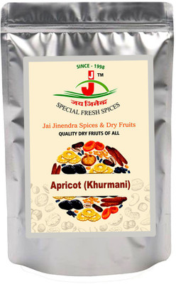 

Jai Jinendra Dry Fruits Premium Dried Apricots (Khurmani) - 400 gm Apricots(400 g, Pouch)