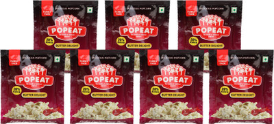 

PopEat Butter Delight Butter Delight Popcorn(420 g, Pack of 7)