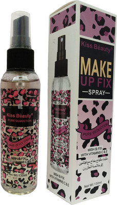 kiss beauty make up fix spray