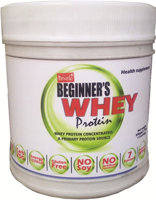 

DEVELO WHEY-BEGIN-500-KB Whey Protein(500 g, 1.1 pounds, KESAR BADAM)