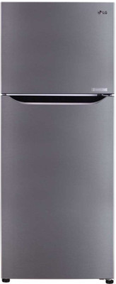 LG 260 L Frost Free Double Door 3 Star Refrigerator(Shiny Steel, GL-C292SPZY)