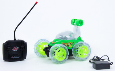 

ICE TREE BEN 10 RECHARGEABLE STUNT ROLLING TOY CAR(Green)