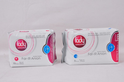 

lady anion sanitary napkins lpa001 Sanitary Pad(Pack of 10)