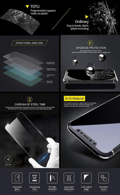 SAVD Tempered Glass Guard for Anti Glare Scratch Resistant Nokia XL Dual SIM 2.5D Curve Screen Protector Buy 1 Get 1 Free Tempered Glass | Screen Guard Screen Protector Buy 1 Get 1(Pack of 1)