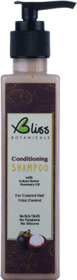 

Bliss Botanicals Color Protect Conditioning Shampoo with Kokum Butter & Rosemary Oil| SLS and Paraben Free(200 ml)