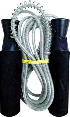 

AVM Gold Star Ball Bearing Skipping Rope(Silver, Length: 2.28 inch)