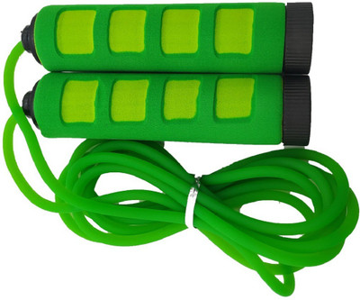

Bluwings Skipping Rope Jumping Rope Freestyle Skipping Rope(Green, Length: 298 cm)