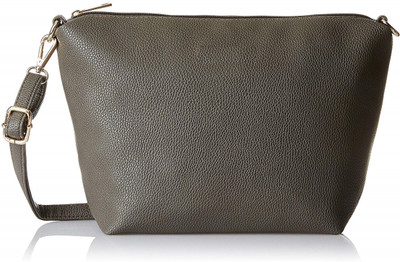 

Zoby Girls Evening/Party Grey PU Sling Bag