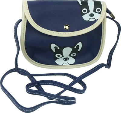 

Lelys Women Casual Blue PU Sling Bag