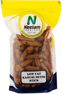 

Neelam Foodland Low Fat Kasuri Methi Stick, 200g (Moong Dal, Udad Dal, NO Besan, NO Maida)(200 g)