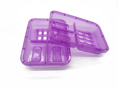 

Bluwings Bathroom soap case(Purple)
