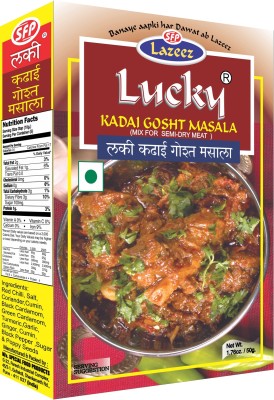 

Lucky Kadhai Gosht Masala 50g x 2. (Pack of 2)(2 x 50 g)