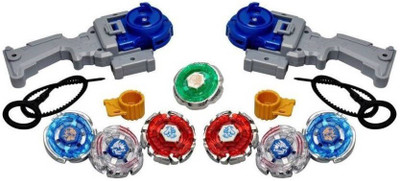 

Authfort 7 in 2 Beyblades Metal Fighter Fury with Metal Fight Ring and 2 Handle Launcher Beyblade Pack of 2 (Multicolor)(Multicolor)