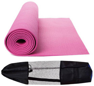 

Lavya Extra soft Quality and Anti-Slip Exercise Pink 6 mm Yoga Mat