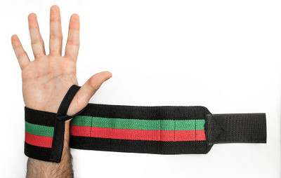 

Fitup Life Gym Wrist Support (One Pair) with Non Slip Grip {Imported} Wrist Support (, Multicolor