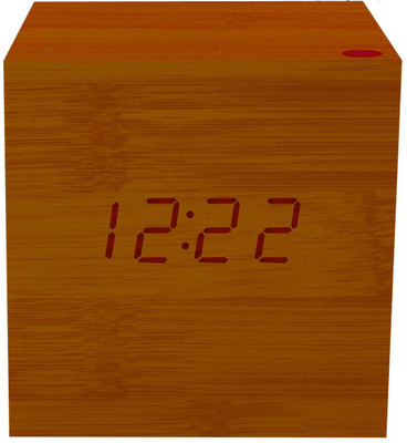 Adonai Digital Brown Clock