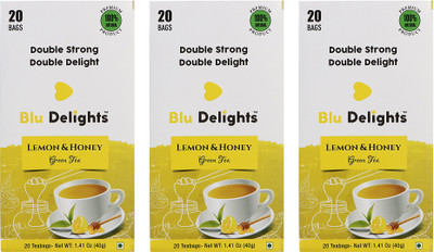 

Blu Delights Darjeeling Weight Loss Lemon, Honey Tea Bags(60 Bags, Box)