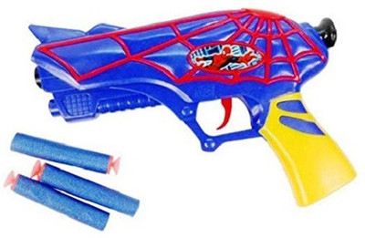 

Bluwings Children's Gun Toy with Soft Dart(Minimum Age 3yrs)(Blue)