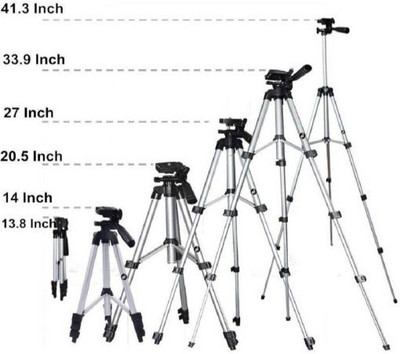 

Clairbell MLV_651M_3888 Tripod(Multicolor, Supports Up to 1500 g)