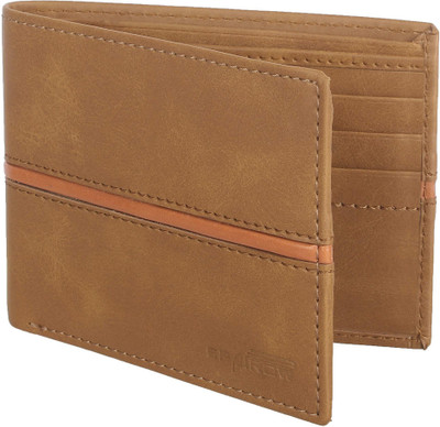 

Spairow Men Brown Genuine Leather Wallet(6 Card Slots)