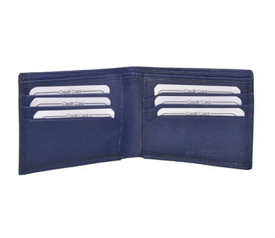 

Spairow Men Casual, Formal Blue Artificial Leather Wallet(6 Card Slots)
