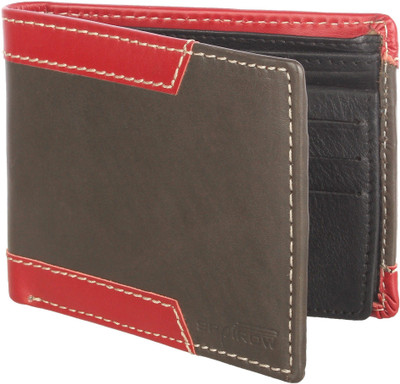 

Spairow Men Black Genuine Leather Wallet(9 Card Slots)