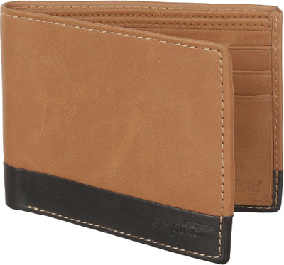 

Spairow Men Brown Artificial Leather Wallet(8 Card Slots)