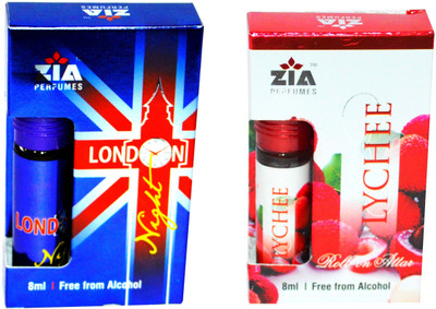 Zia London Nights and LYCHEE Special Malaysian Edition Floral Attar(Fruity)