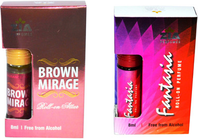 

Zia Brown Mirage and Fantasia Special Malaysian Edition Floral Attar(Dehn el oud)