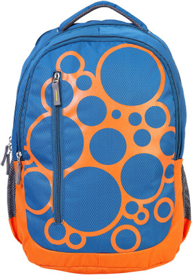

N Choice "RINGS" 32 Lt Green & Orange Casual Backpack I bagpack 32 L Backpack(Blue), Multi-colour