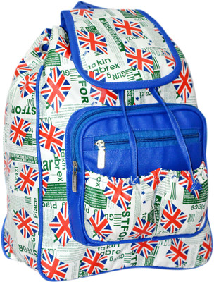 

Quickk 8DKD109_A 8 Backpack(Blue, White)