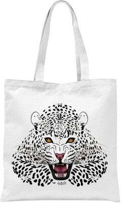 

Rawbags Rawbags'Cheetah'-White tote bag Multipurpose Bag(White, 5 L)