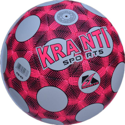 

Kranti TRAINER Football - Size: (Pack of 1, Pink