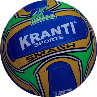 

Kranti SMASH Volleyball - Size: (Pack of 1, Multicolor, Multicolor 01