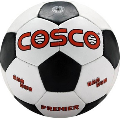 

Cosco PREMIER Football - Size: (Pack of 1, White, Black, Multicolor