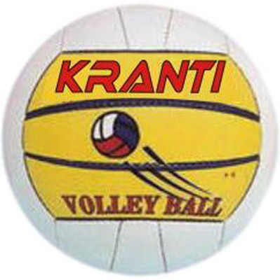 

Kranti KS WHITE Volleyball - Size: (Pack of 1, White, White 16