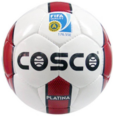 

Cosco Platina Football - Size: (Pack of 1, White, Red