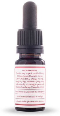 

Endoca Hemp Oil Drops 1500mg CBD (Cannabidiol) (15%) (10 ml)(10 ml)