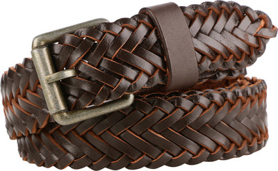 ACME Men Casual Brown Genuine Leather Belt