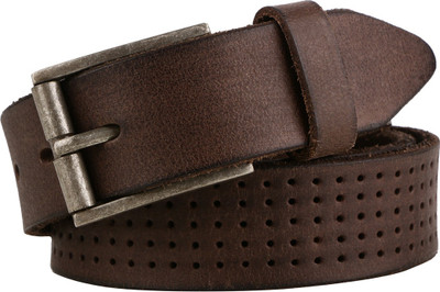

ACME Men Formal, Casual, Party Brown Genuine Leather Belt, Antique brown