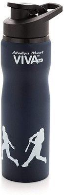 

Atulya Mart VIVA h2o Sports Bottle Stainless Steel (Dark Blue) 750 Sipper(Pack of 1, Blue)