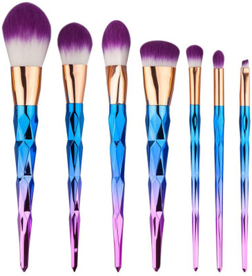 

Glam 21 7pc Diamond makeup brush set(Pack of 7)