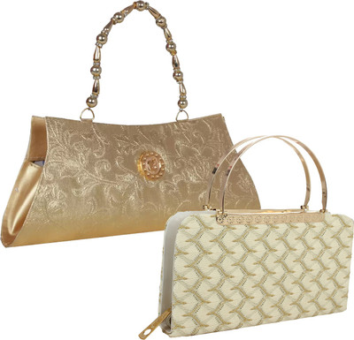 

Element Cart Casual, Formal, Party Multicolor Clutch