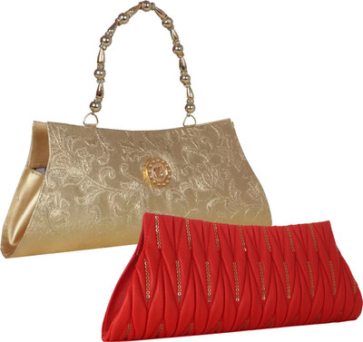 

Element Cart Casual, Formal, Party Multicolor Clutch