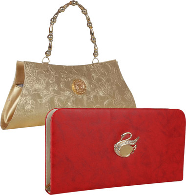 

Element Cart Casual, Formal, Party Multicolor Clutch