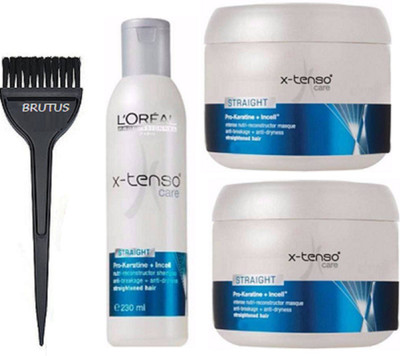 

BRUTUS Brush X- Tenso care shampoo, X-tenso Care Conditioner(Set of 4)