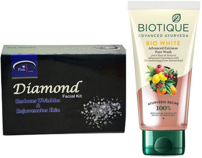 

Pink Root DIAMOND KIT 83G WITH WHITE FAIRNESS FACEWASH(Set of 2)