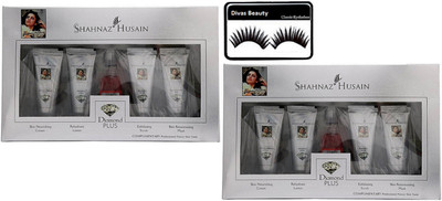 

Divas Beauty eyelashes with FACIAL KIT (pack of 2)(Set of 3)